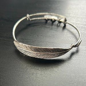Alex and Ani Feather Bracelet